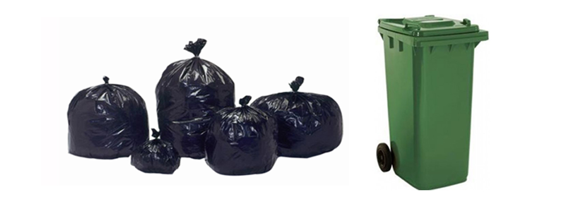 Garbage Bags & Dustbins
